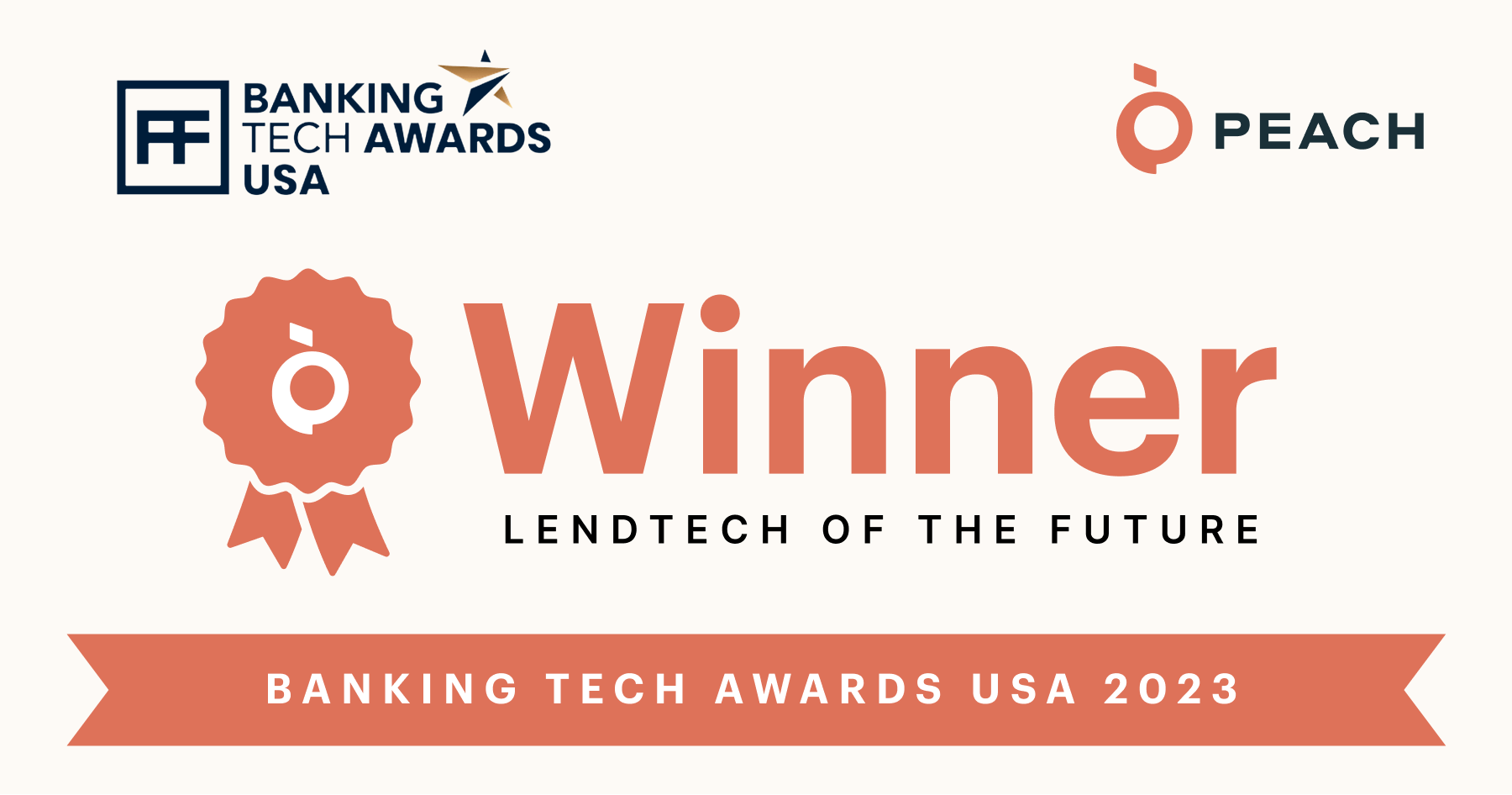Peach wins 2023 Banking Tech Award
